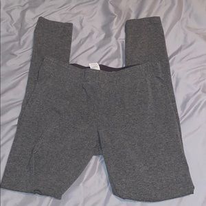 Gray leggings